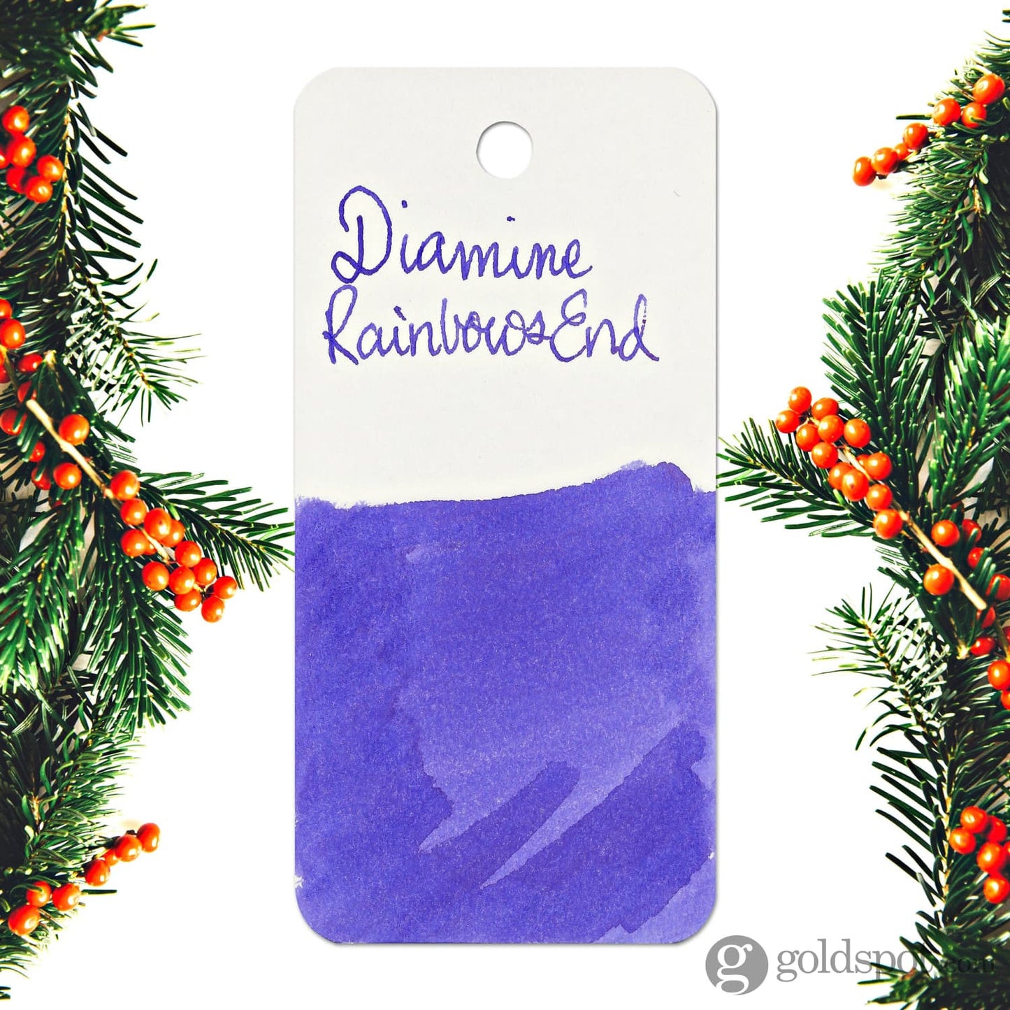 Diamine Inkvent Purple Edition Chameleon & Shimmer Bottled Ink in Rainbows End - 50 mL Bottled Ink