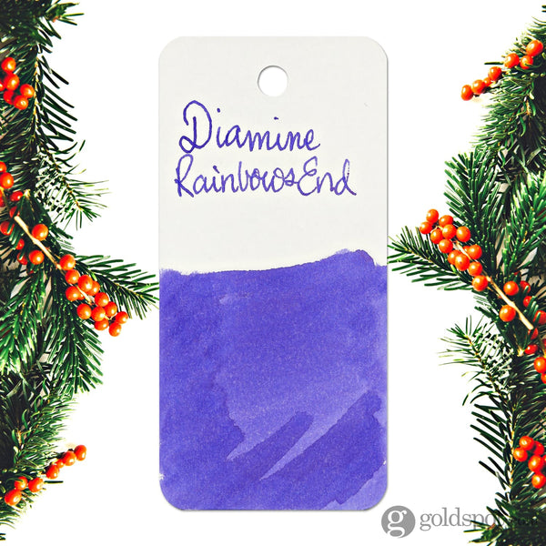 Diamine Inkvent Purple Edition Chameleon & Shimmer Bottled Ink in Rainbows End - 50 mL Bottled Ink