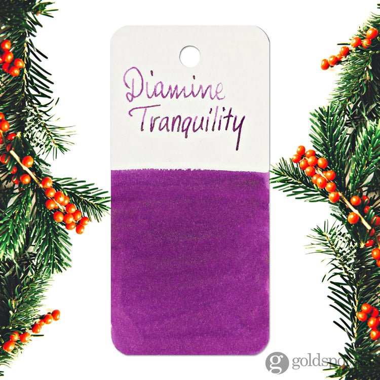Diamine Inkvent Purple Edition Chameleon & Shimmer Bottled Ink in Tranquility - 50 mL Bottled Ink