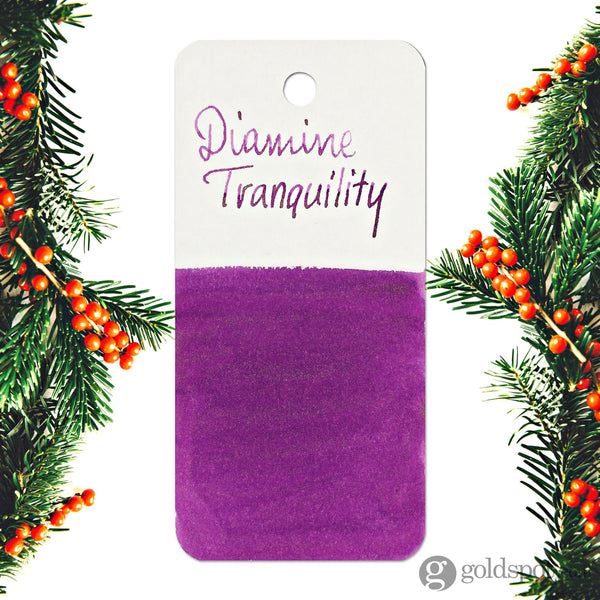 Diamine Inkvent Purple Edition Chameleon & Shimmer Bottled Ink in Tranquility - 50 mL Bottled Ink