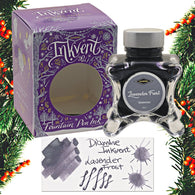 Diamine Inkvent Purple Edition Shimmer Bottled Ink in Lavender Frost - 50 mL