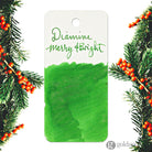 Diamine Inkvent Purple Edition Shimmer Bottled Ink in Merry & Bright - 50 mL Bottled Ink