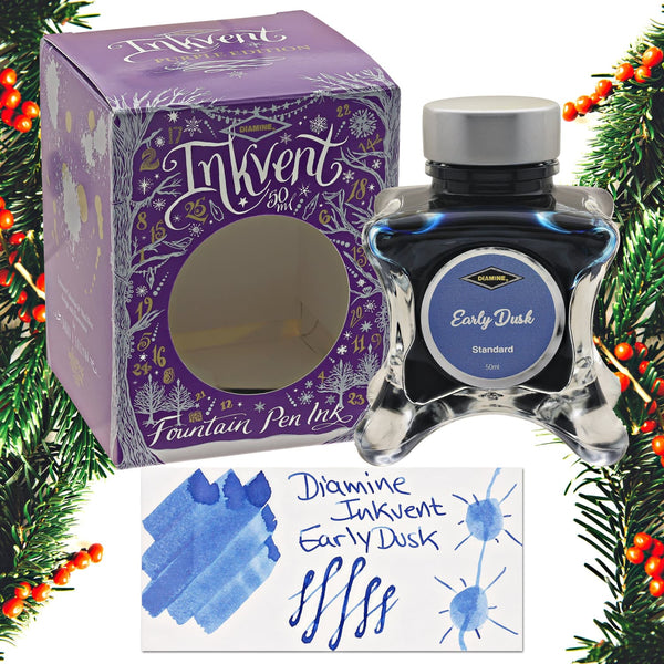 Diamine Inkvent Purple Edition Standard Bottled Ink in Early Dusk - 50 mL Bottled Ink