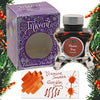 Diamine Inkvent Purple Edition Standard Bottled Ink in Fireside Snug - 50 mL Bottled Ink