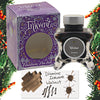 Diamine Inkvent Purple Edition Standard Bottled Ink in Walnut - 50 mL Bottled Ink