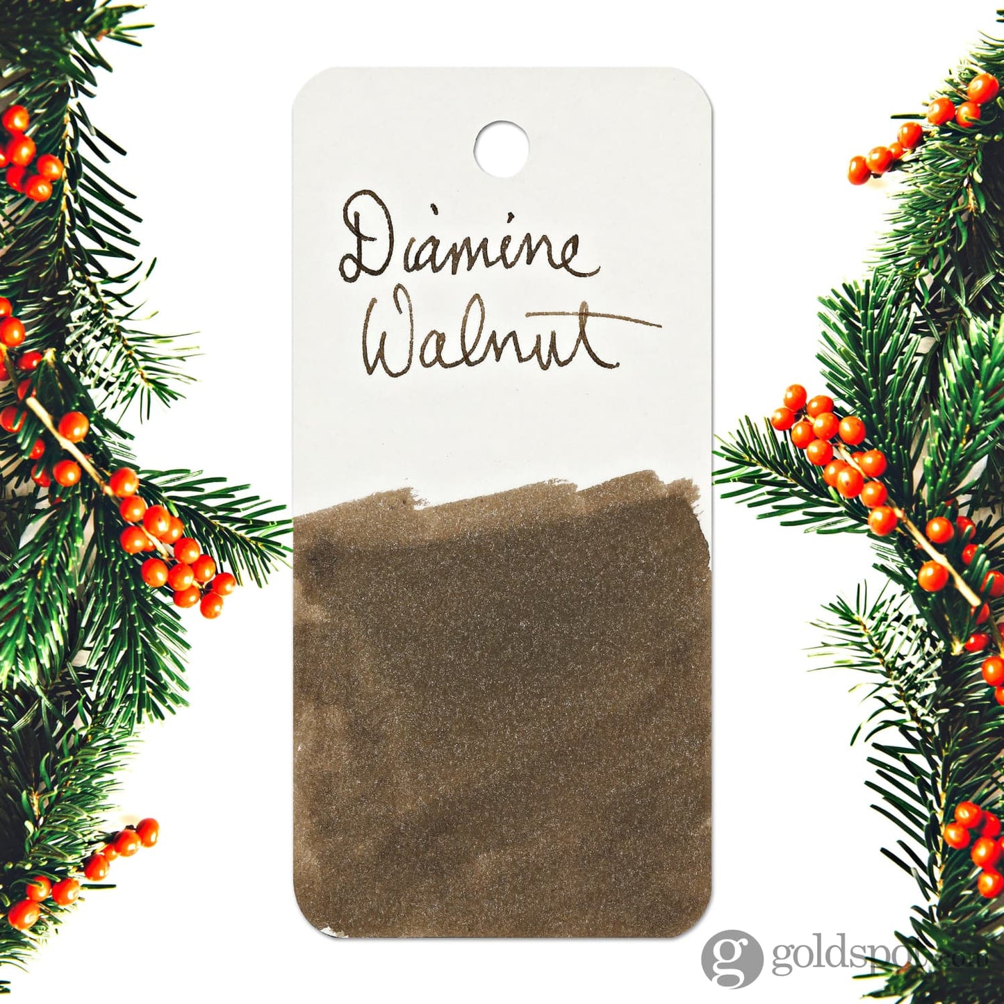 Diamine Inkvent Purple Edition Standard Bottled Ink in Walnut - 50 mL Bottled Ink