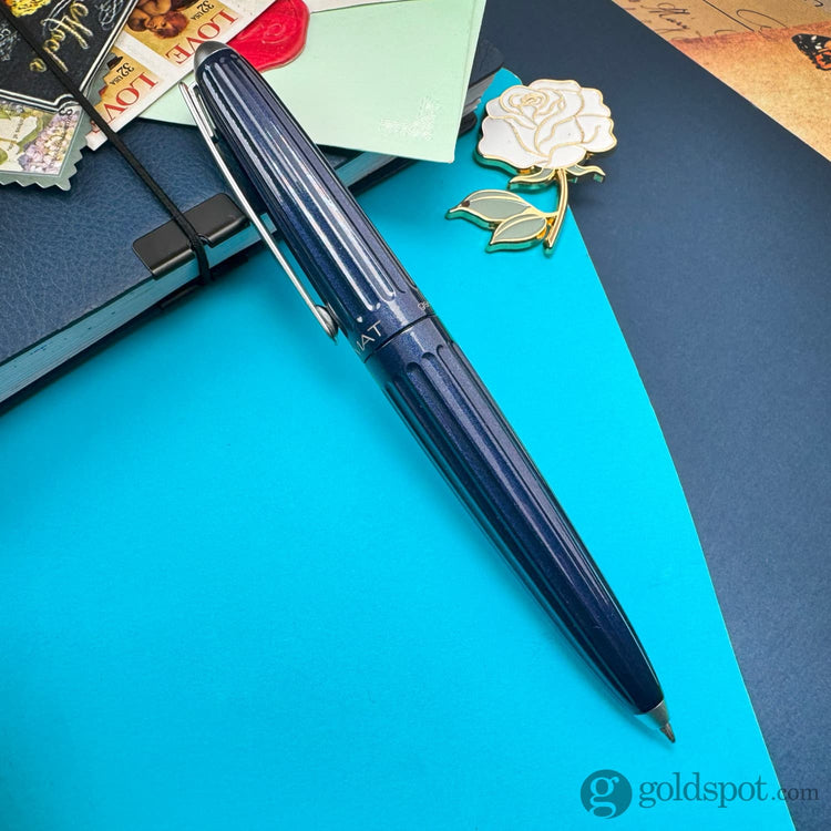 Diplomat Aero Ballpoint Pen in Midnight Blue Pens