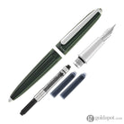 Diplomat Aero Fountain Pen in Evergreen Fountain Pen