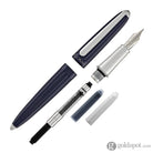 Diplomat Aero Fountain Pen in Midnight Blue