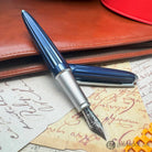 Diplomat Aero Fountain Pen in Midnight Blue