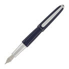 Diplomat Aero Fountain Pen in Midnight Blue