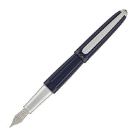 Diplomat Aero Fountain Pen in Midnight Blue
