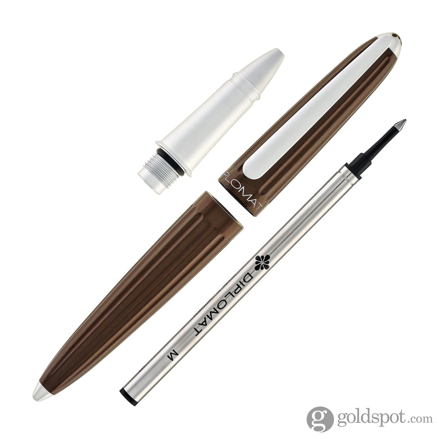Diplomat Aero Rollerball Pen in Marrakesh Brown Rollerball Pen
