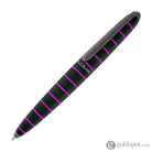 Diplomat Elox Ballpoint Pen in Ring Black/Purple Ballpoint Pen