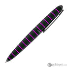 Diplomat Elox Ballpoint Pen in Ring Black/Purple Ballpoint Pen