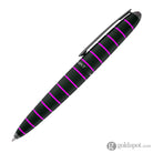 Diplomat Elox Ballpoint Pen in Ring Black/Purple Ballpoint Pen