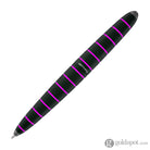 Diplomat Elox Ballpoint Pen in Ring Black/Purple Ballpoint Pen