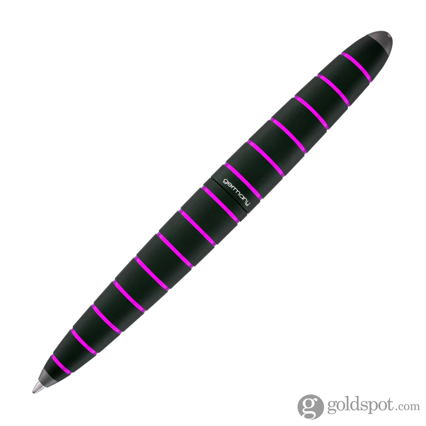 Diplomat Elox Ballpoint Pen in Ring Black/Purple Ballpoint Pen