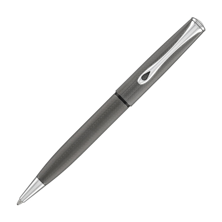 Diplomat Esteem Ballpoint Pen in Black Barley Ballpoint Pens