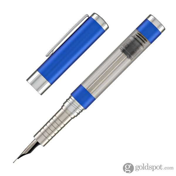 Diplomat Nexus Demo Fountain Pen in Blue/Chrome Fountain Pen