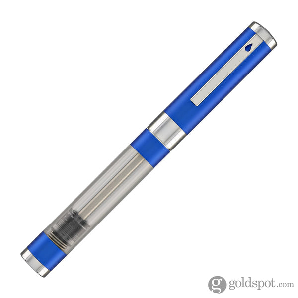 Diplomat Nexus Demo Fountain Pen in Blue/Chrome Fountain Pen