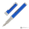 Diplomat Nexus Fountain Pen in Blue/Chrome Fountain Pen