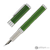 Diplomat Nexus Fountain Pen in Green/Chrome Fountain Pen