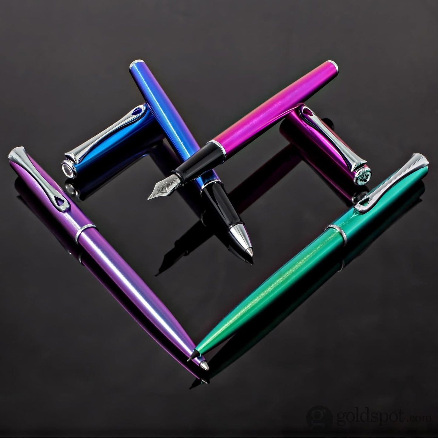 Diplomat Traveller Ballpoint Pen in Funky Fuchsia Ballpoint Pens