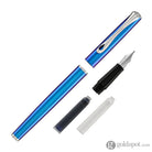 Diplomat Traveller Fountain Pen in Funky Blue Fountain Pen