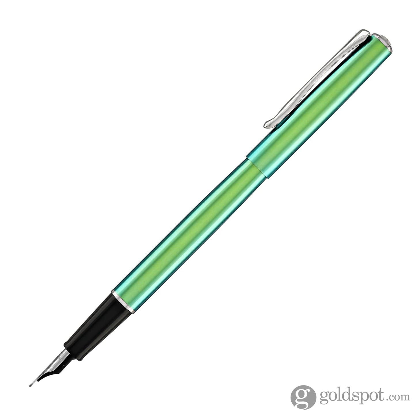 Diplomat Traveller Fountain Pen in Funky Green Fountain Pen
