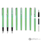 Diplomat Traveller Fountain Pen in Funky Green Fountain Pen