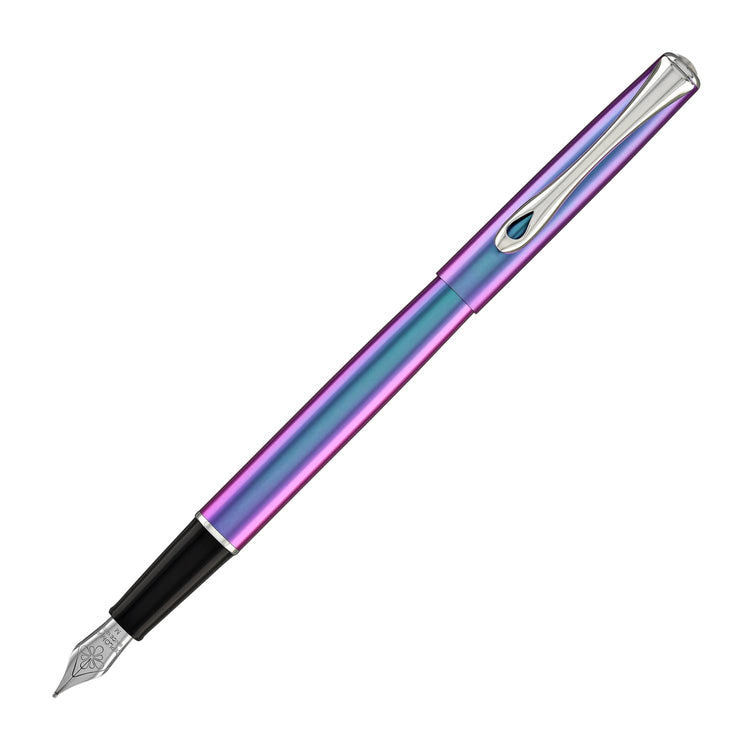 Diplomat Traveller Fountain Pen in Funky Petrol Fountain Pen