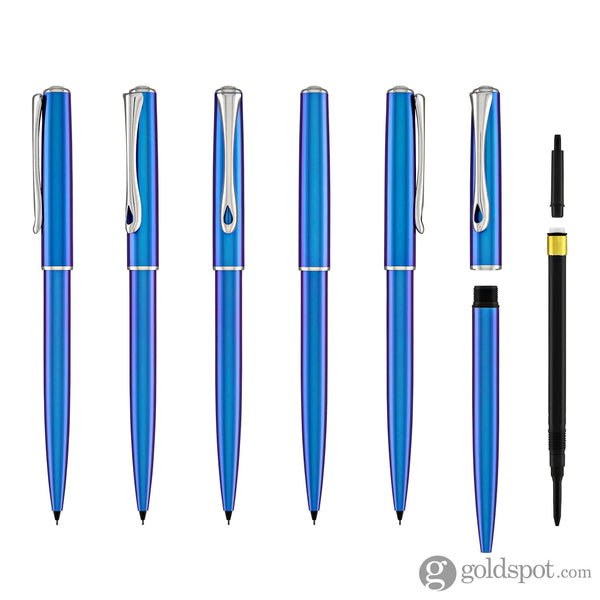 Diplomat Traveller Mechanical Pencil in Funky Blue - 0.5mm Mechanical Pencils