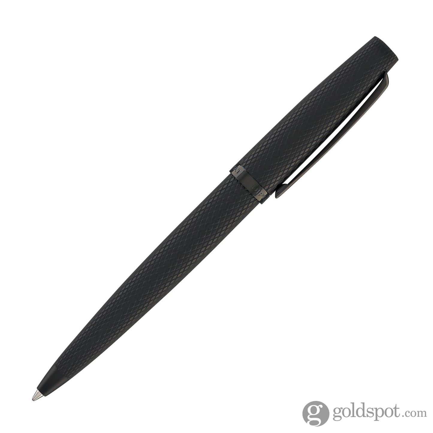 Diplomat Viper Ballpoint Pen in Black Guilloche Ballpoint Pens