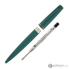 Diplomat Viper Ballpoint Pen in Green Guilloche Ballpoint Pens