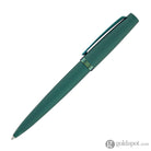 Diplomat Viper Ballpoint Pen in Green Guilloche Ballpoint Pens