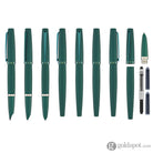 Diplomat Viper Fountain Pen Fine/Medium in Green Guilloche Fountain Pen