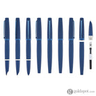 Diplomat Viper Fountain Pen Fine/Medium Point in Blue Fountain Pen