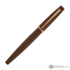 Diplomat Viper Rollerball Pen in Brown Guilloche Rollerball Pen