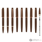 Diplomat Viper Rollerball Pen in Brown Guilloche Rollerball Pen