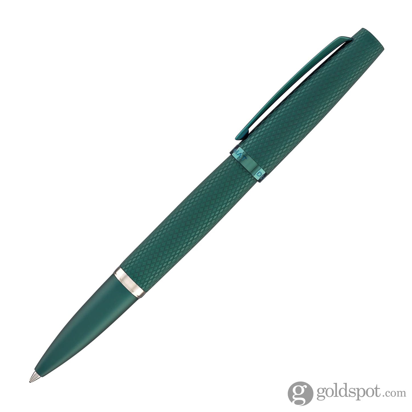 Diplomat Viper Rollerball Pen in Green Guilloche Rollerball Pen
