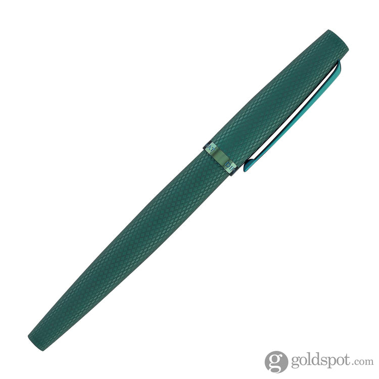 Diplomat Viper Rollerball Pen in Green Guilloche Rollerball Pen
