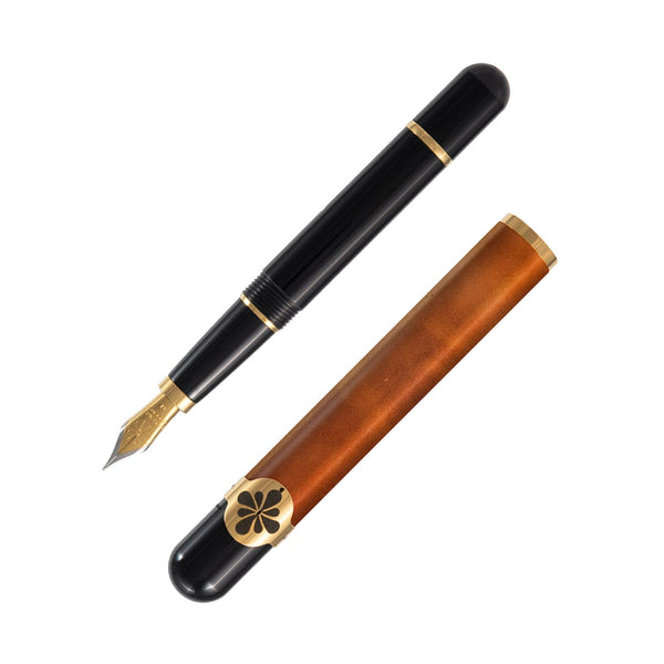 Diplomat X.O Triple 5 Fountain Pen in Camel Leather Limited