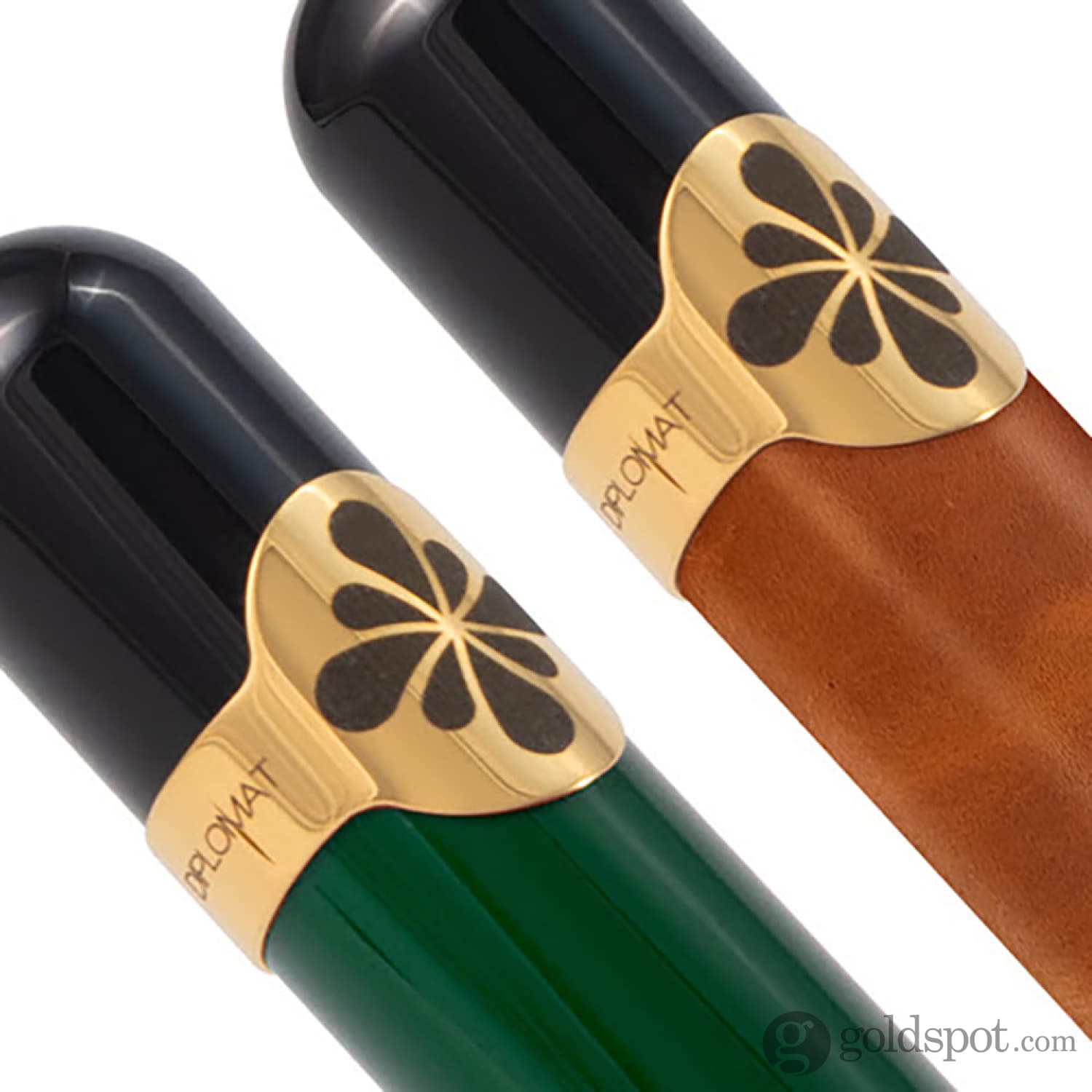 Diplomat X.O Triple 5 Fountain Pen in Camel Leather Limited