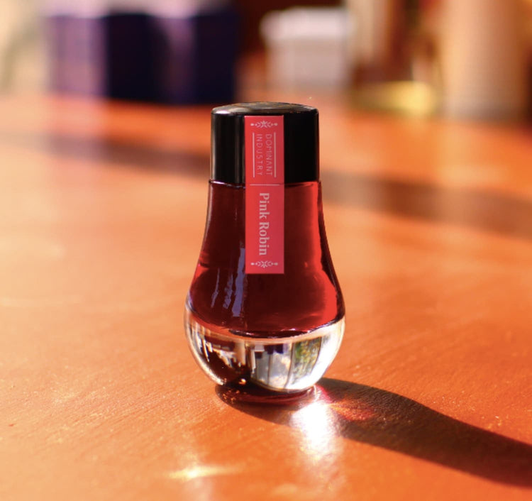 Dominant Industry Alchemist Standard Ink Series Bottled Ink in Pink Robin - 25mL Bottled Ink