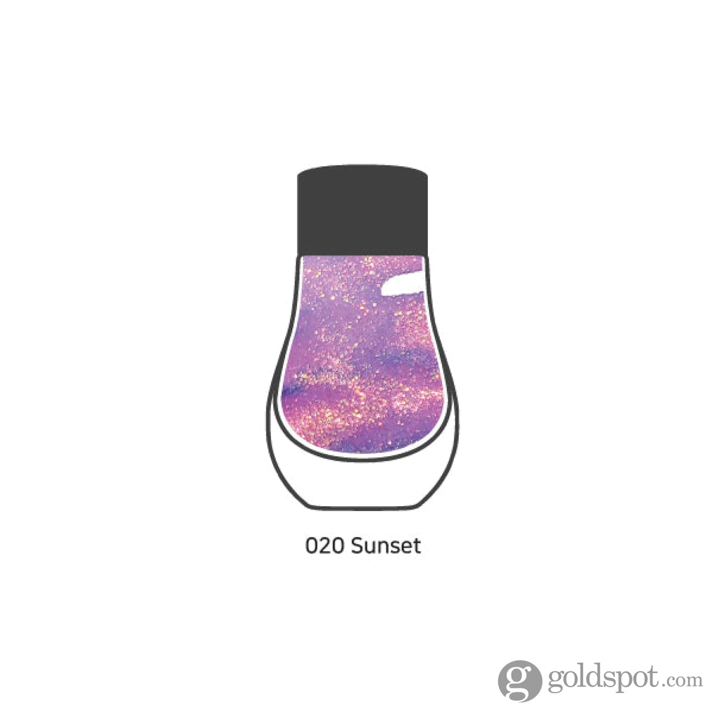 Dominant Industry Pearl Series Bottled Ink in Sunset - 25mL Bottled Ink