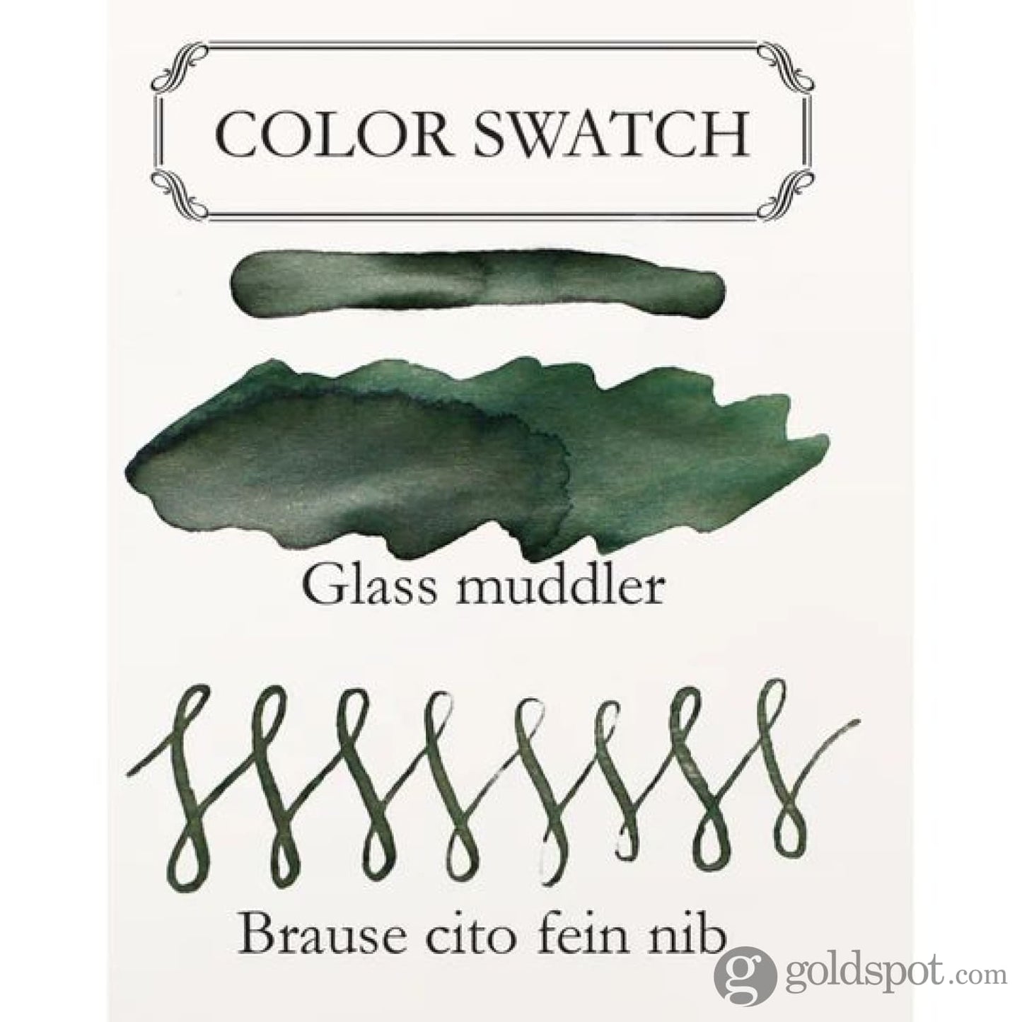 Dominant Industry Standard Series Bottled Ink in Seaweed - 25mL Bottled Ink