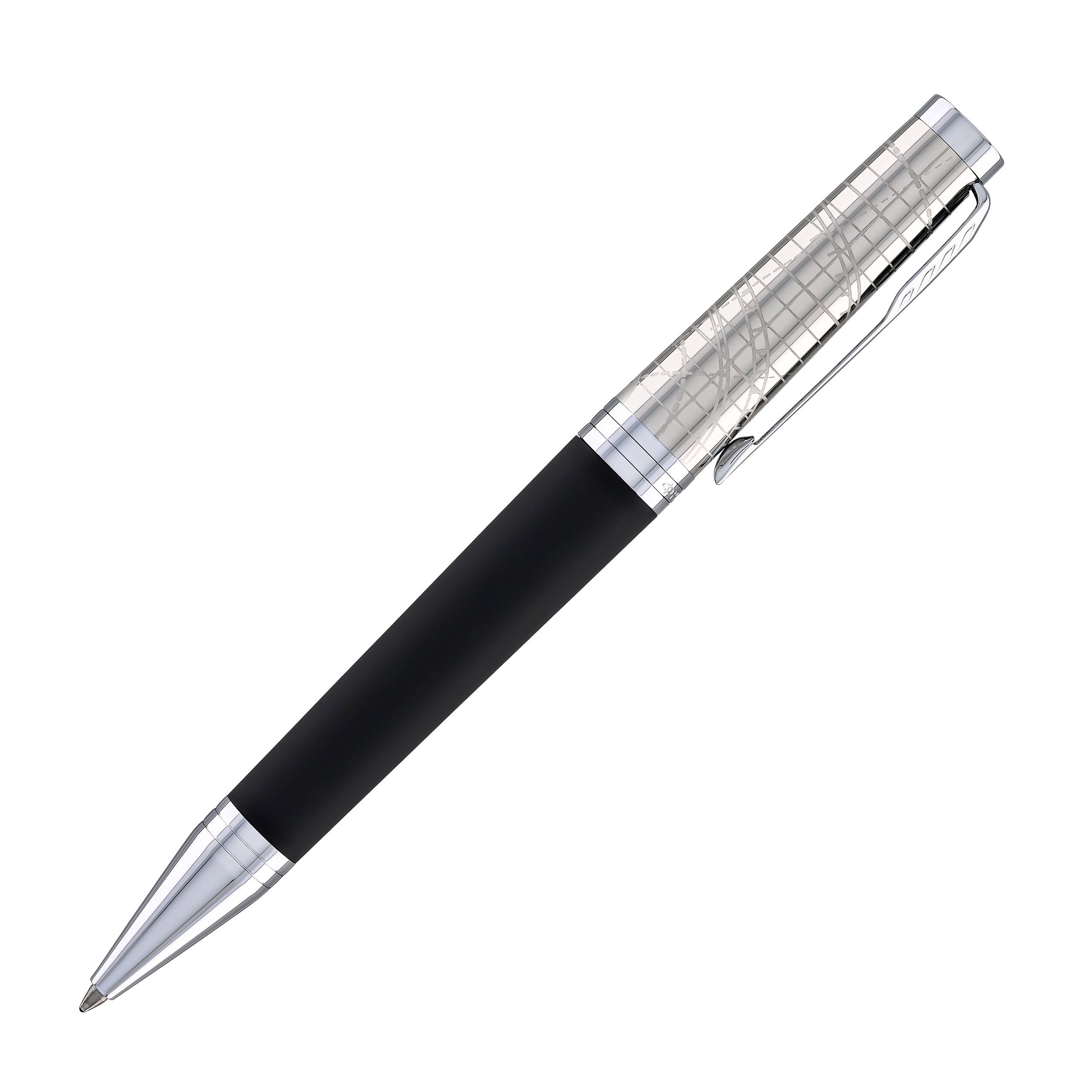 Parker Ingenuity Ballpoint Pen in Legacy of Flight with Chrome