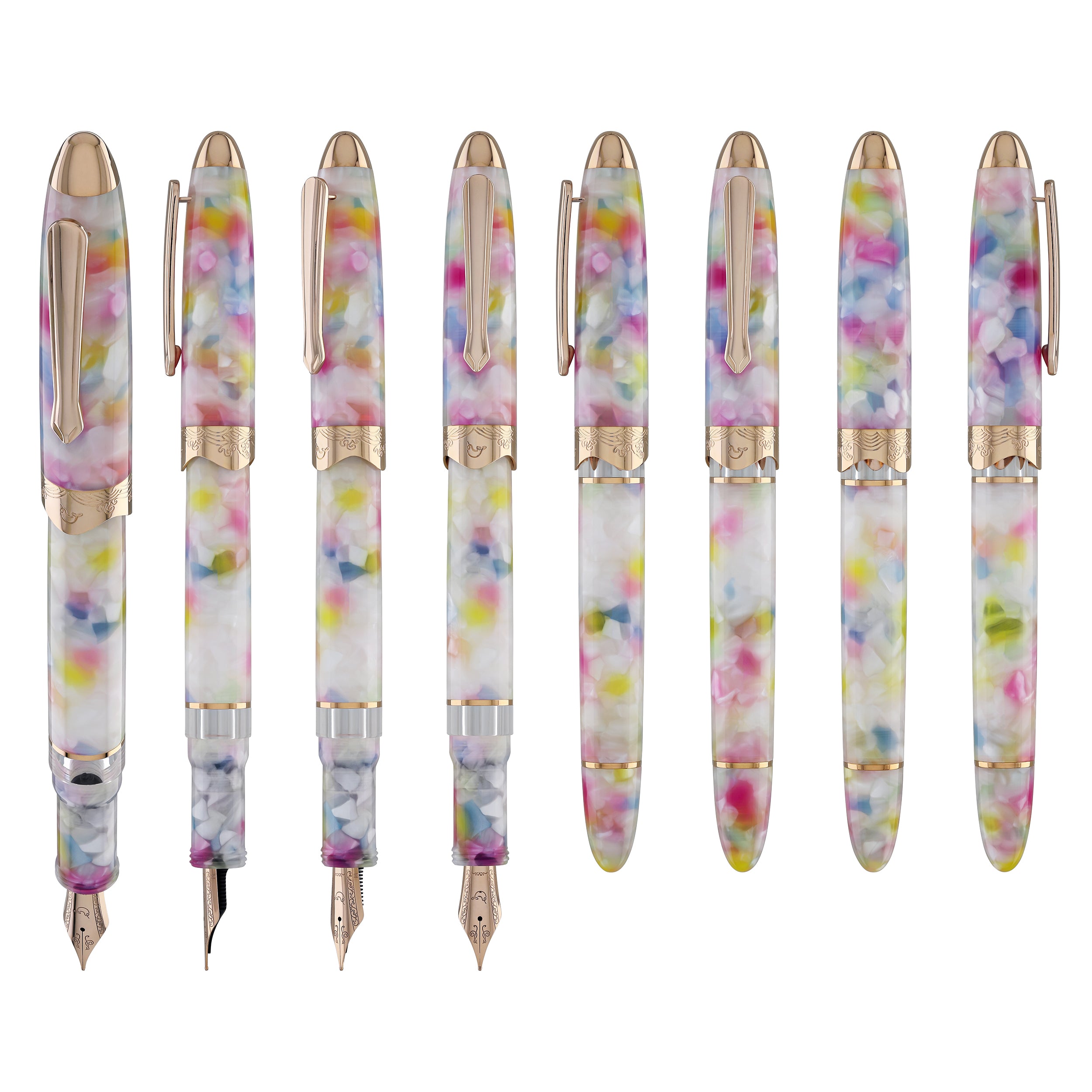 Nahvalur Horizon Fountain Pen in Pride 2026 - Goldspot Pens