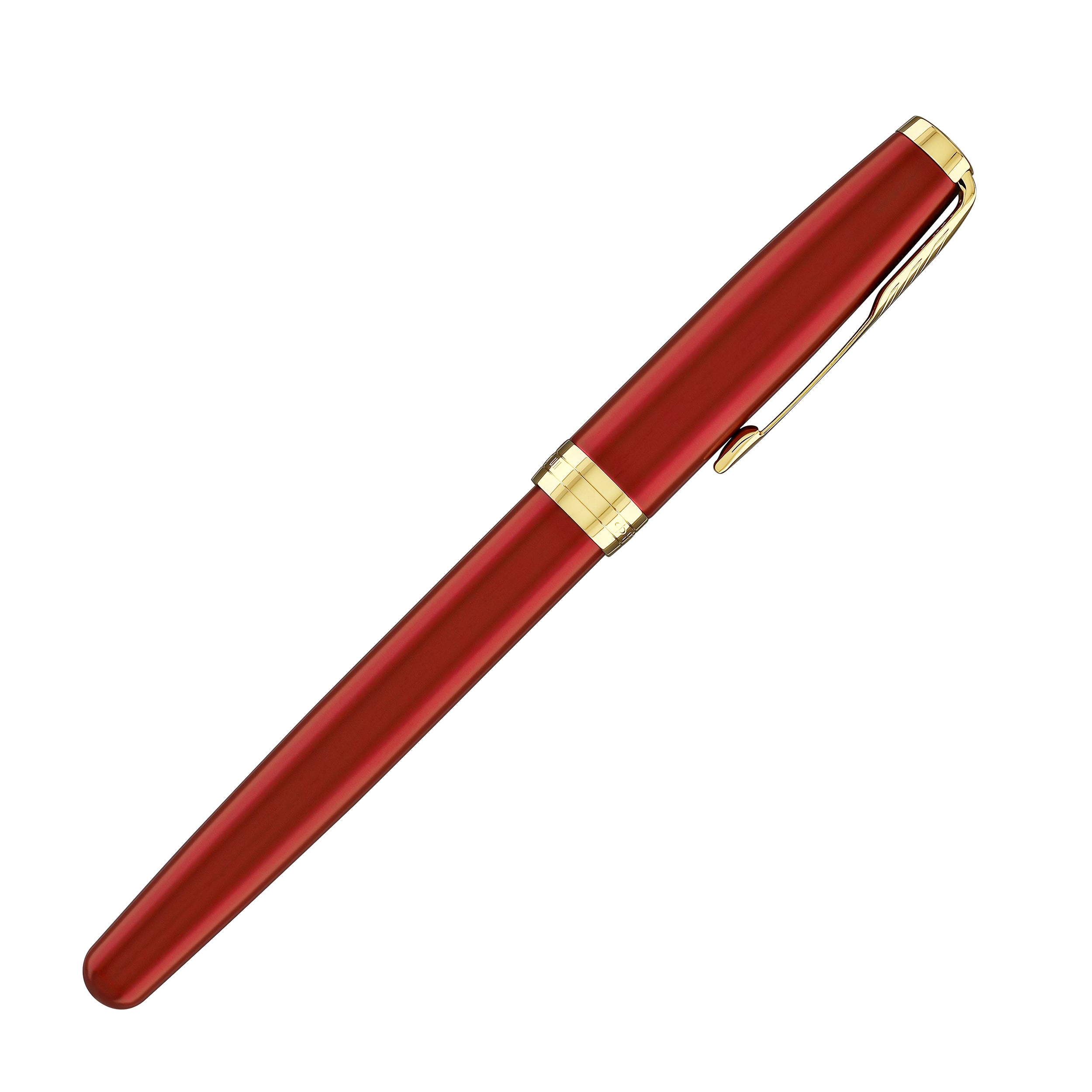 Parker Sonnet Rollerball Pen in Lacquered Red with Gold Trim